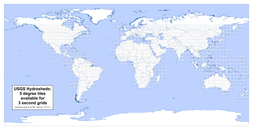 HydroSHEDS 5 degree index map (click for full size, 935K PNG)