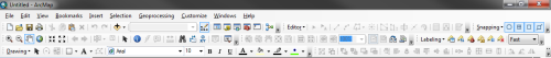 My ArcMap toolbar setup