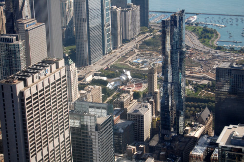 Grant Park, as seen from the Skydeck